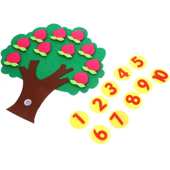 1 Nastavte DIY Ovocných Stromov Vzdelávacie Hračka Predškolského Dodávky Pre Batoľatá Baby Škôlky Dodanie