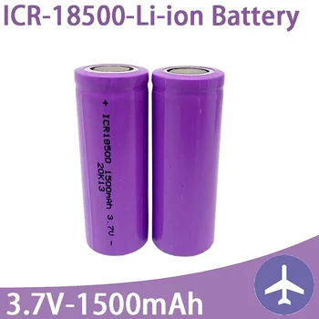 18500 Batéria 3,7 V 1500mAh Nabíjateľná Batéria 18500 Bateria Recarregavel Lítium li-ion Batteies Baterias