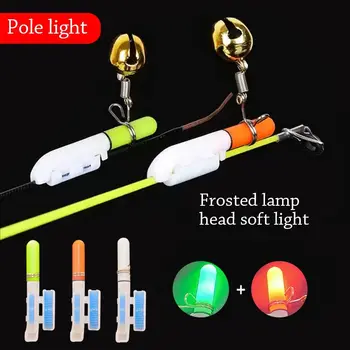 1pcs Rybárske Elektronické Rod Svetelný Stick Svetlo LED Vymeniteľné Nepremokavé Float Riešiť Noc Riešiť Plastové