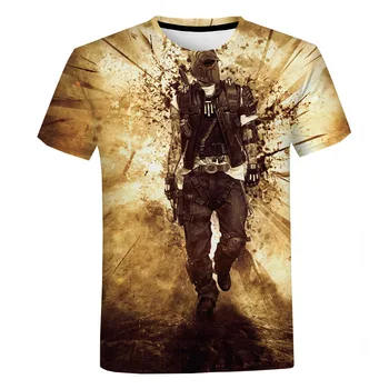 2023 Nový Hip Hop, Street Style T Shirt Muži/ženy 3D Vytlačené T-shirts Bežné Harajuku Tričko Topy Príliš Krátke Rukávy T Košele