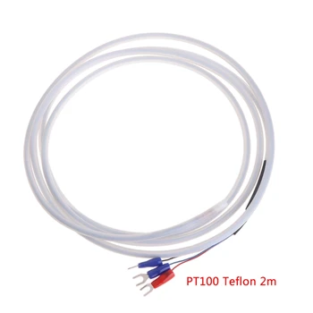 2M PTFE PT100 RTD 3 Drôtu Snímač Teploty Oleja, Vodotesný, Anti-korózne Dropship