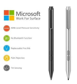 4096 Stylus Pen Pre Microsoft Surface Pro 3 4 5 6 7 8 X Dotykový Displej Pero Tabletu na Kreslenie Ceruzkou pre ASUS HP Povrchu Pera Notebook
