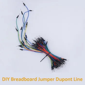 65pcs/Veľa DIY Breadboard Jumper Dupont Line Multifunkčná Experimentálna Rada Pripojenie Drôt Pre Elektronické Výroby