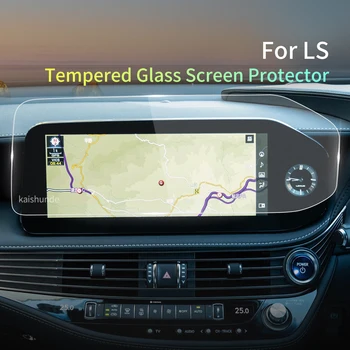 Auto Nálepky Screen Protector Carplay Pre LEXUS LS RHD 2023 Displej, Tvrdené Sklo Ochranný Film Navigácie Príslušenstvo Vozidla