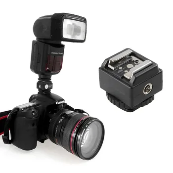 Blesk fotoaparátu Svetlo Teplé Topánky Adaptéra pre Canon EOS Fotoaparátu Nikon SB600 SB700 SB800 SB900 SB910 Bezdrôtovú Spúšť Príslušenstvo