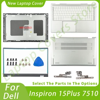 Bývanie Prípade Pre Dell Inspiron 15 Plus 7510 LCD Zadný Kryt Predného Panelu opierka Dlaní Spodnej Prípade Hignes Laptop Pokrýva Nahradiť 15.6 inc