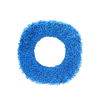 Jednorazové Mop,Umývateľný Odolné Nahradenie Mikrovlákna Podložky Prachu Push Mop Handričku pre Suchý a Mokrý Vysávač,Modrá