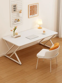 Krém štýl rock rada písací stôl, domov ploche počítača, moderný a minimalistický internet celebrity office