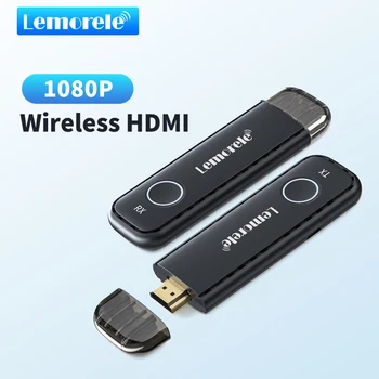 Lemorele 1080P HDMI, Bezdrôtový Vysielač, Prijímač Displej Dongle Extender AV Adaptér Zdieľania Obrazovky pre Notebook, TV, Projektor
