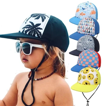 Letné Baby Dievčatá Vrchol Klobúk Cartoon Chlapci Pláže Hat Quick-dry Detí Slnko Klobúk Outdoor UV ochranu proti slnečnému žiareniu Clonu Spp pre Batoľa Deti