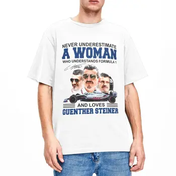 Mužov, Žien Guenther Steiner Žien Miluje T Shirt Príslušenstvo Bavlnené Oblečenie Vintage Tee Tričko Originál T-Shirts