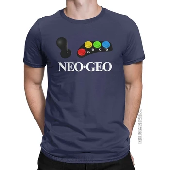 Neo Geo Arcade Tričko pánske 100% Bavlna Novinka T-Shirt O Krk Hra Tee Tričko Krátky Rukáv Klasické Letné Oblečenie