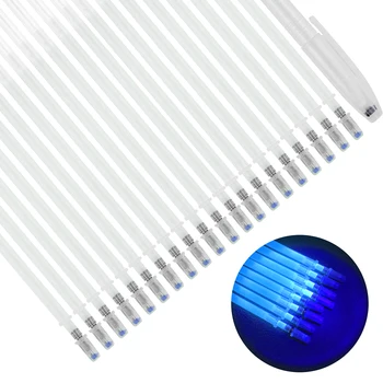 Neviditeľné UV Lampa Maker Perá Čistenie Fabric, Takže Špeciálne Fluorescenčné Vzor Ceruzka Na Šitie na Mieru JE Satén Linky Nástroje
