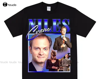 Niles Crane Tričko Retro Štýl 90. rokoch Tee Ručné Grafické Tričko Ste Niles Na Moje Daphne Valentines Day Prítomný