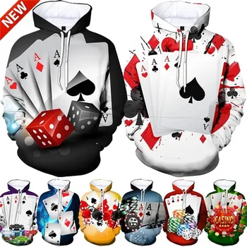 Poker Grafické Nové V Hoodies & Mikiny Dieťa Módne Hip Hop Streetwear Kapucňou Hoody Ženy Pop Pulóvre Zime S Kapucňou, Oblečenie