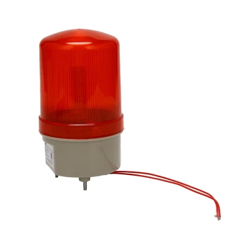 Priemyselné Blikajúce Zvukový Alarm, Svetlo,BEM-1101J 220V Červené Výstražné LED Svetlá Acousto-Optický Alarm Systém Rotujúce Svetlo Núdzového