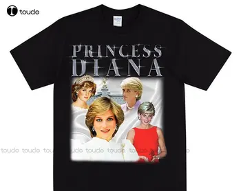 Princess Diana Tribute Čaj Pre Ženy Princezná Di Štýl Vyzerá, Čo By Diana Nosenie 1990 Módna Ikona Diana Portrét Suvenírov