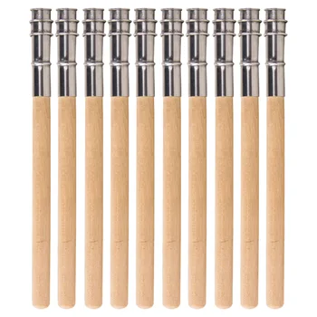 Príslušenstvo Ceruzka Extender Kovové Opotrebovaniu 10 Ks Kompaktné, Pohodlné, Ľahké, dlhotrvajúce Kov+Drevo