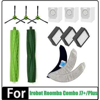 Príslušenstvo Držiak Pre Irobot Roomba Combo J7+/Plus Vysávač Náhradné Gumy Kefy A Filtre Vákuové Vrecia Mp