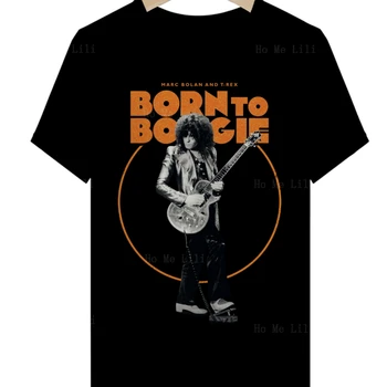 Pánske Oblečenie Marc Bolan T-Rex Rock Band T-Shirt Čierna Bavlna Unisex Všetkých Veľkostí S-6xl