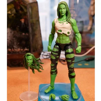She-Hulk Hulkettes Pvc Akcie Obrázok Bábika Angry Normálne Head Verzia Č Extra Otvorené Ruky Voľné Modely Zberateľské Hračky 20 cm