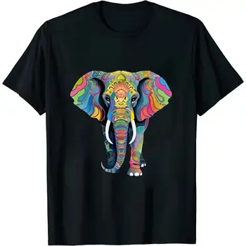 Slon Tričko Pre Ženy - Slon Mandala Art T-Shirt