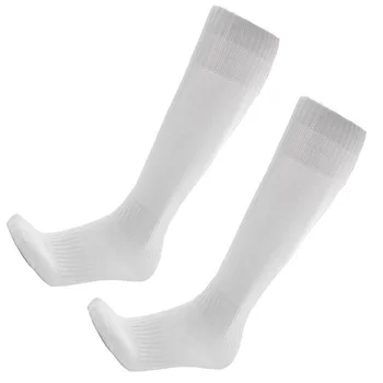 Unisex Športové Pánske Chlapci Futbal Futbal Obyčajný Dlhé Ponožky Nad Kolená Vysoké Ponožky (Biela)