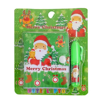 Veselé Vianoce Notebook Jednoduché Ručné Ledger Deti Roztomilý Zápisníky Nepremokavé Vianočný Darček Memo Book Multifunkčné Roztomilý Lemované