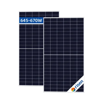 Vstal Solárny Panel Mono PERC Modul 210mm Čierny Rám Fv Moduly 410W 405W 400watt Fotovoltaického Panelu