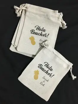 hola pláže havajské narodeniny určenia svadba handričkou prospech tašky Bachelorette Kocovina Survival Kit strany Candy tašky