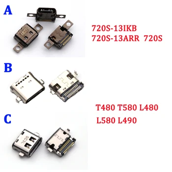 10Pcs USB Nabíjací Dock Konektor Nabíjačky Port Konektor Pre Lenovo T480 T580 L480 L580 L490 720S-13IKB 720S-13ARR 720S Typu C Konektor