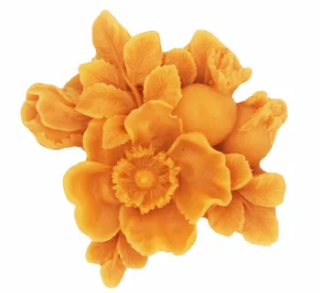 3D Kvety a plody Silikónové Mydlo formy DIY Hangmade Plavidlá 3d mydlo formy S554
