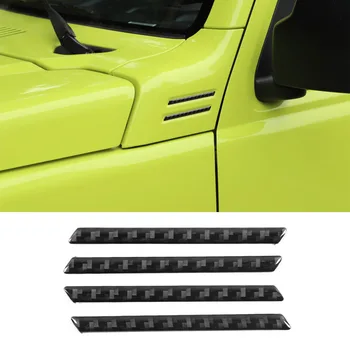 4Pcs/set Auto Pilier Predný Uhol Dekorácie Pásy Nálepky Na Suzuki Jimny 2019+ Exteriér Auto Príslušenstvo Styling