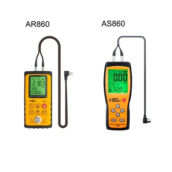 AS860 Farebný LCD Ultrazvukový elektronický hrúbka rozchod meter na predaj